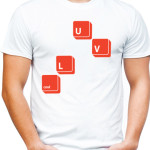 cmd luv t-shirt by Riotandco