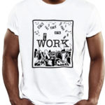 work t-shirt by Riotandco